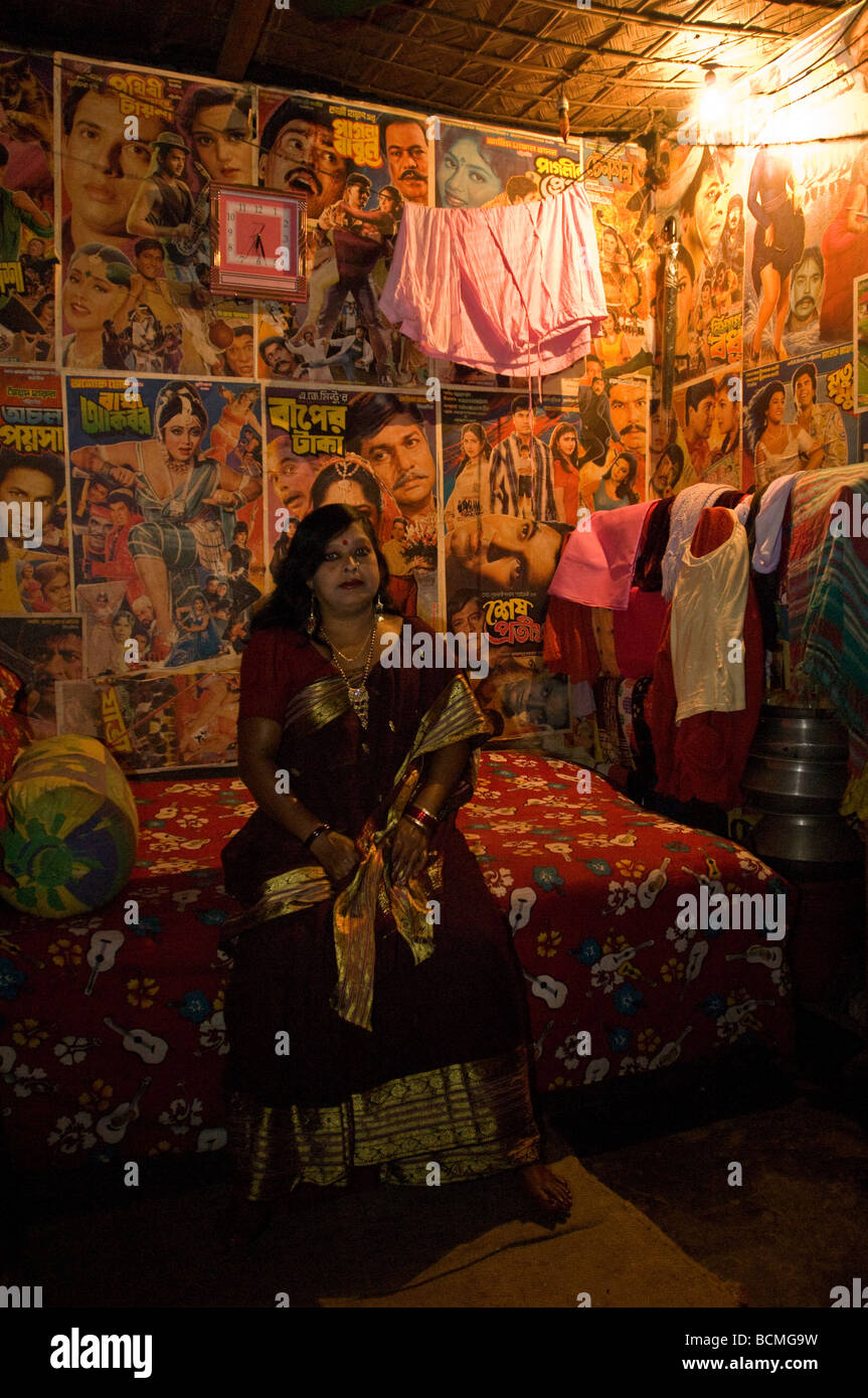Prostitutes wait for customers Tangail Bangladesh